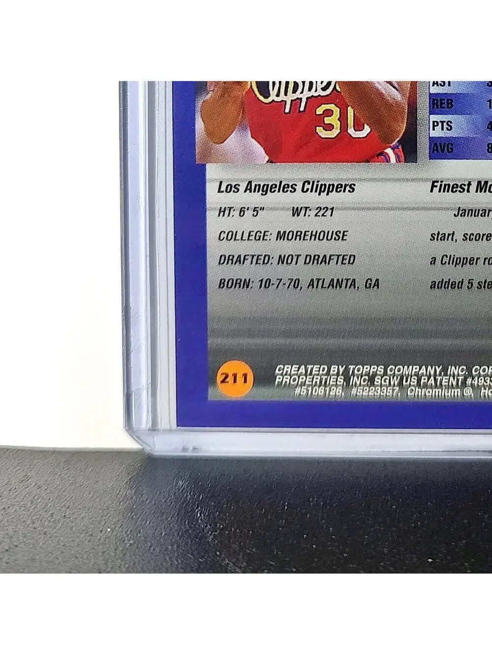 Harold Ellis 1994-95 Topps Finest #211 Basketball Card